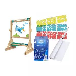유아상상력 그림놀이용 이젤보드 미술교구 4종세트 어린이집 유치원 낙서칠판