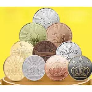 오락실 코인 토큰 게임장 철제 노래방 가챠 게임기용품 오락기 동전