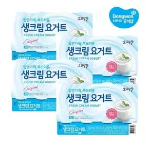[동원] 소와나무 생크림 요거트 85g x 32개