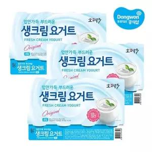 [동원] 소와나무 생크림 요거트 85g x 24개