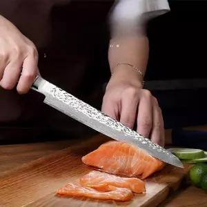 회칼 스시대첩 강철장검 명품 일식도 회칼 다마스커스