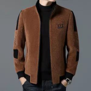 울 모직 남성 하프 캐주얼 자켓 패션 캐시미어 코트 상의 원픽1