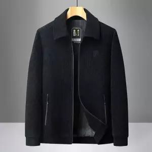 남성용 하프 모직 춘추 캐주얼 코트 재킷 쉐니어 원픽3