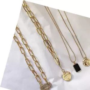 여자친구생일선물 TBZ 써지컬 4종 체인 코인 목걸이 가성비 이니셜 레이어드 세트