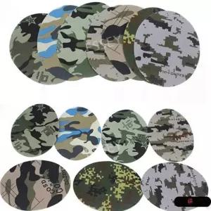 카모 스티커 DIY 의류 의류용 패치 액세서리 밀리터리 열접착 2개입