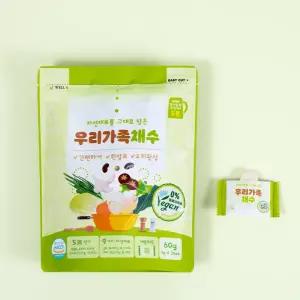 [롯데백화점]웰케이 우리가족채수 비건 코인 한알 천연조미료 고체 동전 육수 3gx20ea