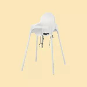 이케아 ANTILOP 아기의자 안전한 화이트