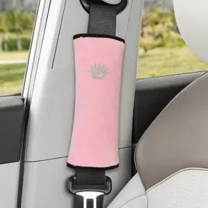 안전벨트쿠션 차량용 목베개 커버 유아 주니어 보호대 쿠션