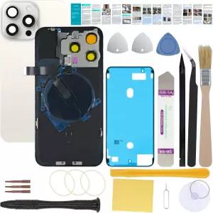 UooFide 15 Pro Ma 67인치용 후면 커버 유리 모든 통신사 호환 사전 설치된 플레이트 무선 충전 코일