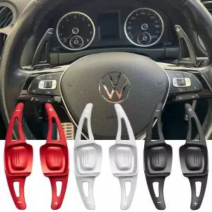 바겐 VW 티구안 209년 이후 모델용 알루미늄 합금 자동차 스티어링 휠 시프트 패들 2개 조립 부품