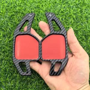 아우디 A3 S3 8V A4 S4 A5 S5 B85 A6 S6 A7 S7 C7 Q5 Q7 203 204 205 206 카본 파이버 프린트 스티어링 휠