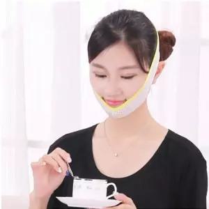 고정 이중턱 개선 땡김이삭제 머리 마스크 생활 리프트 벨크로 얼굴 가락 구멍 v라인삭제 탄력
