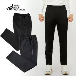 [제로아웃도어][WIND FACE] 윈드페이스 스판덱스 고무줄 밴드바지 Model No_YB0470