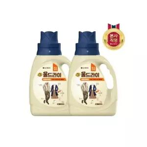 테크 울드라이 중성세제 오리지널 용기 1.5L x 2개