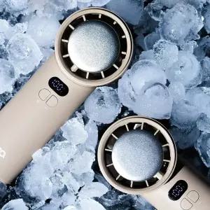 오아 아이스볼트맥스 휴대용 미니 급속 냉각 손 선풍기 이중쿨링 BLDC 핸디 핸드 초강력 손풍기