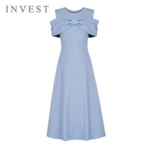 [인베스트] 리본포인트숄더트임원피스_IN4M1OP4020