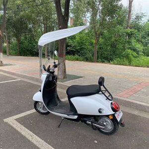 스쿠터 캐노피 오토바이 덮개 비가림막 그늘막 바이크 햇빛가리개 접이식 커버 배달