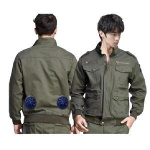 시원한 선풍기 작업복 쿨자켓 선풍기옷 에어컨 아이스 등산 에어 옷 용접 조끼 점퍼 냉풍