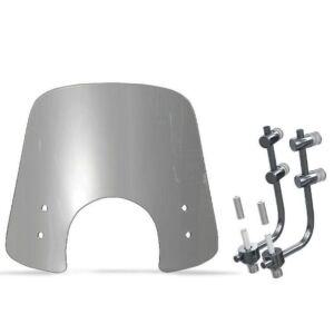 sym 피들3 피들4 스크린 윈드 앞유리 가드 피들125 키트 전면 용 커버 스쿠터