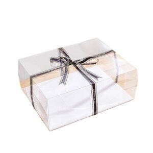 대형 케이크 상자 기념일 베이커리 떡케이크 투명박스 대형케이크상자 종이 박스 생일 용기