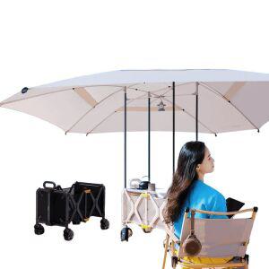 파라솔 웨건 타프 일체형 낚시 캠핑 상품 수레 원터치타프 대형 그늘막 피크닉캠핑용수레
