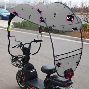 오토바이 가림막 우산 가리개 방수 방풍 햇빛 스마트폰 캐노피 지붕 스쿠터 전기 자전거지붕