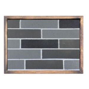 적벽돌 얇은 붉은 벽돌 카페 외벽 타일 빌라 고급 발수제  벽돌시트지 받침대