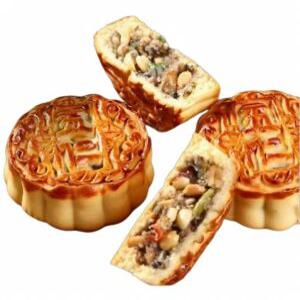 중국 월병 일월방 중국빵 전통간식 오인월병 팥앙금 페이스트리 추석 중추절