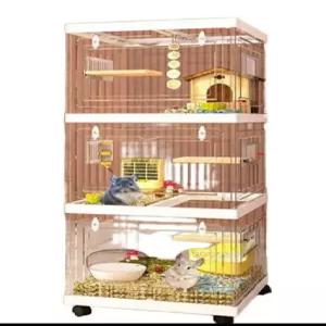 친칠라 케이지 슈가 하우스 날다람쥐 사육장 은신처 하늘다람쥐 아크릴