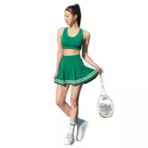 테니스의류 치마바지 여성 여자 골프 플리츠 요가 빅사이즈테니스치마 러닝 트레이닝 반바지