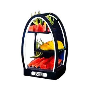 안주 그릇 led 디저트 과일접시 나이트 스낵 술집 파티 충전식 과일 클럽 빛나는