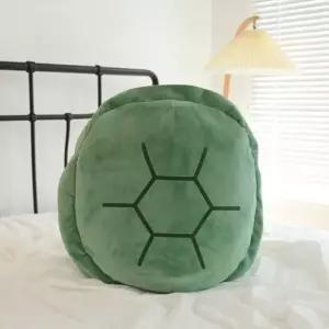 거북이등쿠션 거북이옷 등딱지 세트 필로우 등껍질 녹색 정도 낮잠 공룡 옷