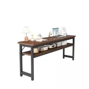 장테이블 긴책상 폭 좁은 화이트 사이드 창가 앤디링크