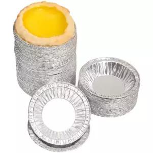 에그타르트 알루미늄 호일 베이킹 일회용 소스 세트 은박