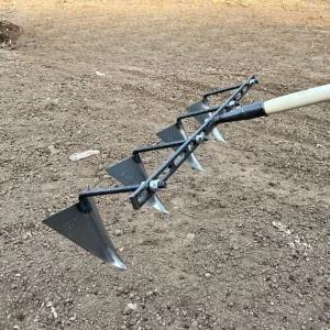 수동 쟁기 밭갈이 장비 손쟁기 농기구 소형 관리기 호미