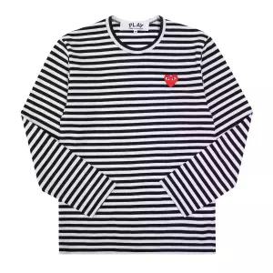 라프리마 꼼데가르송 AX-T164-051 1 공용 긴팔티