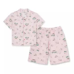 [백화점 정품] 탑텐 키즈 공용) 카카오 레이온 5부 파자마 셋업 (MKF5UI3814)