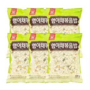 천일냉동 햄야채 볶음밥 300g 6개