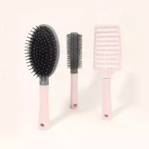 [셀러에이드]헤어 스타일링 빗 갈비빗 쿠션 롤 브러시 머리 빗