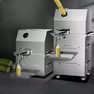 사탕수수녹즙기 대형 스테인레스 전동 머신 수직 전동 자동 과즙기 수직 장