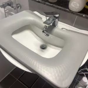 힙비아기비데 힙비라운드 쿨그레이 세면대쿠션 아기친화 Hippih (스퀘어 세이지그린)