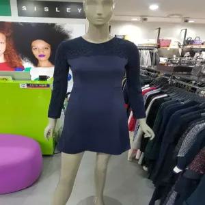 시슬리/애플아울렛/레이스 배색 원피스 SAOP80661