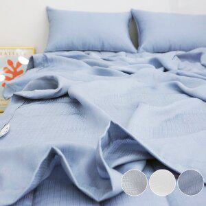 [바숨]여름 냉감 인견이불+침대패드+베개커버 침구세트 Q