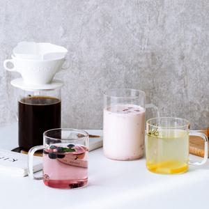 프롬블루 머그세트 내열 유리컵 머그잔 머그컵 2P-360ml