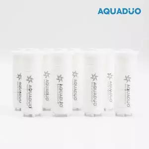 아쿠아듀오 SF-1000 싱크대 핸디 자바라형 녹물필터 8개 SET