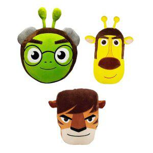 [핫트랙스]런닝맨 애니메이션 캐릭터 리우 롱키 쿠가 대형 쿠션