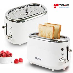 키친아트 2구 자동팝업 토스터기 7단계 온도조절 사무실 가정용 토스트기 간식 메이커 간편한 식사