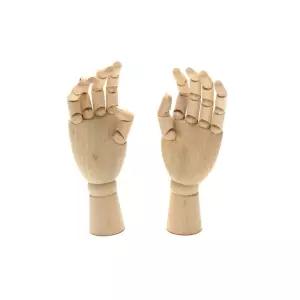 손모양 나무 관절 인형 18cm/화방/구체/목각/미술/뎃셍/드로잉/디자인/인체/모형/소묘용/화방용/소품