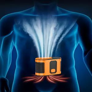 야외 직업 휴대용 탁상 허리 목 손 클립팬 M336 선풍기