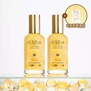 [2개] 달바 비타 토닝 캡슐 세럼 대용량 100mlX2개+기프트백